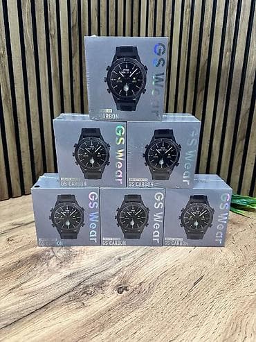 samsung watch 7: Умные часы GS Wear GS Carbon 2-3 дня заряд держит. - Классический — 3