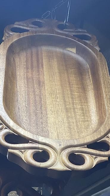 Бамбуковые и деревянные сервировочные блюда/тарелки - Материал — 3