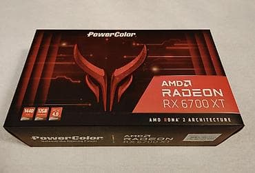 Видеокарта, Новый, AMD, Radeon RX, 12 ГБ, Для ПК