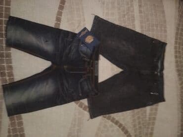 белые шорты с завышенной талией: Шорты джинсовые! Новые, остались 2шт. Тёмно-синий, размер 31 — 2