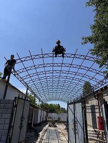 Металлическая ферма, Форма: Другая форма, Новый, Бесплатный выезд
