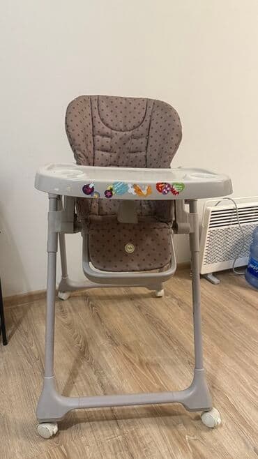 стульчик для кормления купить: Стульчик для кормления, Другой бренд, Пластик, Другой вид, цвет - Серый — 3