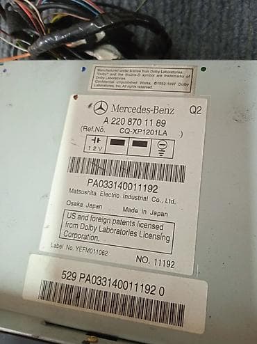 w164: Автозапчасти Команд на Мерседес-бенц. Магнитофон на Mercedes-Benz W220 — 2