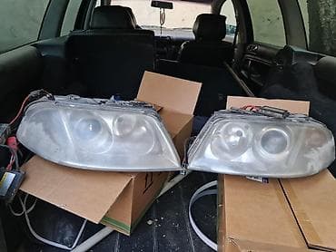 фары passat b5: Комплект передних фар Volkswagen 2001 г., Б/у, Оригинал, Германия — 3
