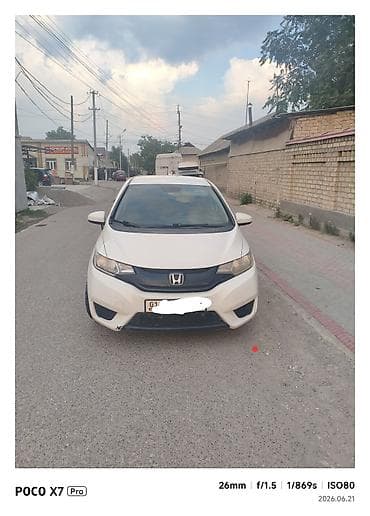 Honda Fit: 2017 г., 1.5 л, Вариатор, Бензин, Хэтчбэк — 1
