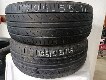 jaguar xf: Шины 205 / 55 / R 16, Лето, Б/у, Пара, Легковые, Япония — 4