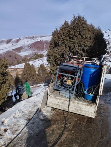 Буюртмага эшиктер: Чистка канализация гидро промывка работаем круглосуточно засор — 9