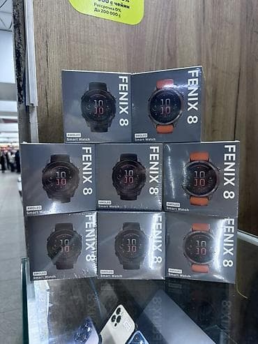 часы с калькулятором: Смарт-часы FENIX 8 - Дисплей: AMOLED, круглой формы, с яркой — 3