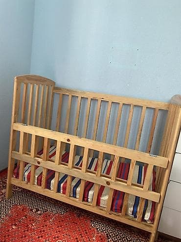 детские машины на аккумуляторе с пультом цена в бишкеке: Детская кроватка из массива сосны - Натуральное дерево, покрытие без — 4