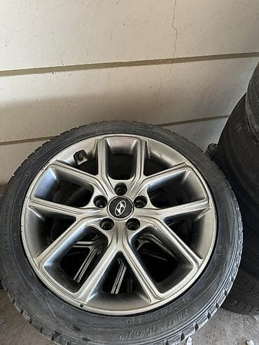 bbs diska: Литые Диски R 18 Hyundai, Комплект, отверстий - 5, Б/у — 2