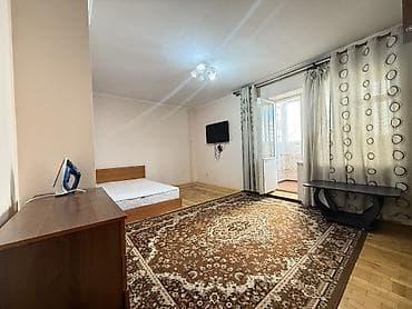ош квартира долгосрочное: 1 комната, С мебелью частично — 2