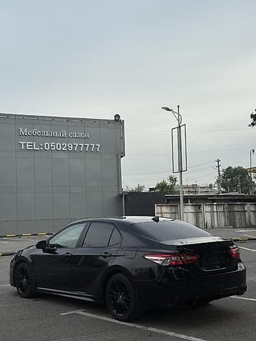 black: Toyota Camry: 2020 г., 2.5 л, Автомат, Бензин, Седан — 4