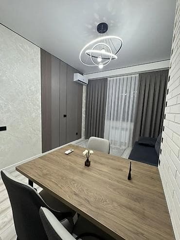 43: 2 комнаты, 43 м², Тунгуч мкр Элитка, 9 этаж, Дизайнерский ремонт — 10