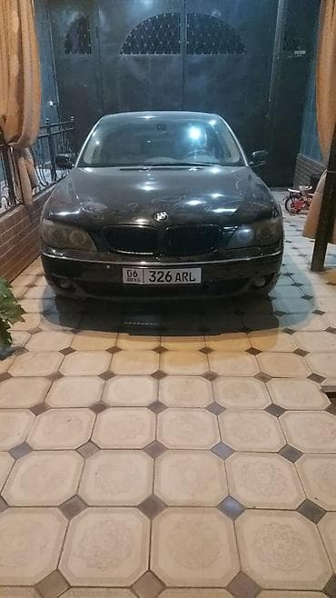 семёрка машина: BMW 7 series: 2005 г., 4.8 л, Автомат, Бензин, Седан — 2