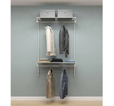 шкаф рассрочку: Гардеробная система ПРАКТИК Home Прихожая Light 2 белая- отличается — 1