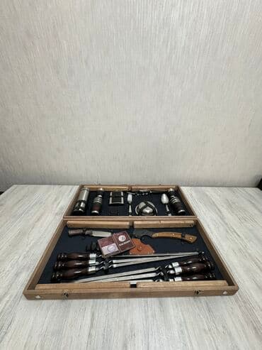 шашлычные наборы: Все еще не знаете,что подарить своим мужчинам,у нас есть шашлычные — 2