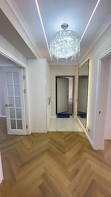 Батирлер: 3 бөлмө, 97 м², Ахунбаев / Бакаев көч. Элитка, 7 кабат, Жаңы ремонт — 1