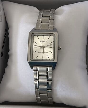 Сумкалар: Классикалык сааттар саат, Casio, Латунь, Жапония, Суу өткөрбөөчү, Асыл нуска, Аялдарга, Колдонулган — 6