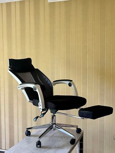 кресло для офис: Офисное кресло << Texas>> с подставкой для ног! — 6