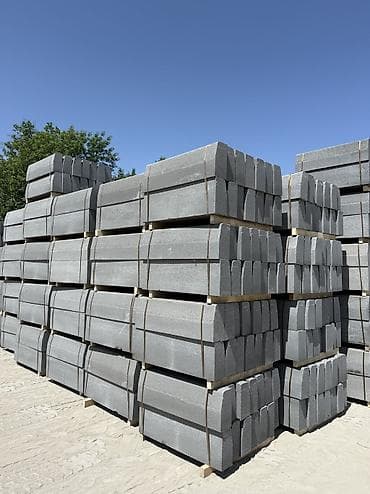 лотки бетон: Дорожный бордюр, Прессованный, Бетонный, Новый — 2