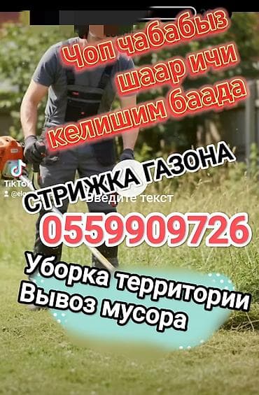 кусторез бишкек: Чоп ЧАБАБЫЗ, ШААР ИЧИ . Косим участков по городу. СТРИЖКА ГАЗОНОВ — 1