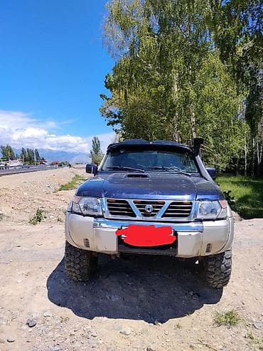 авто из киргистана: Nissan Patrol: 2003 г., 0.3 л, Механика, Дизель, Внедорожник — 2