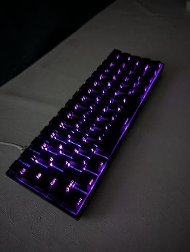 сколько стоит светящаяся клавиатура: Клавиатура, Механическая, Проводное подключение, Размер: 60% — 3