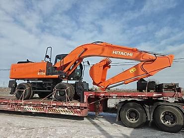 hitachi: Экскаватор, Hitachi, Колесный — 1