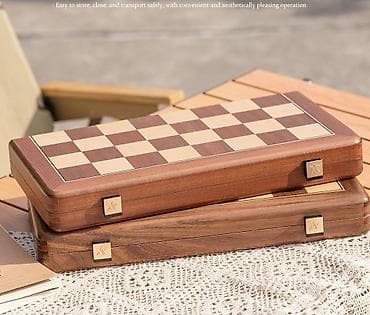 marble run: Деревянный шахматный набор A&A CHESS / магнитные В комплекте — 3