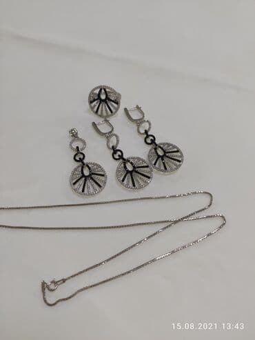 свадебные наборы ручной: Италия Эксклюзив Серебро пробы 925 Качество отличное Камни фианиты — 2