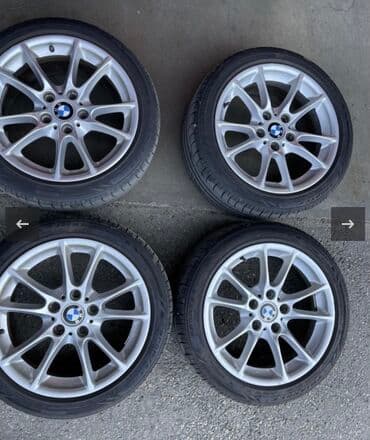 зимние шины на ниву 21214: Колеса в сборе 225 / 55 / R 16, Лето, Б/у, Комплект, Легковые, Литые, отверстий - 5 — 1