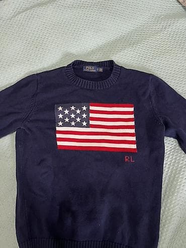 Свитера: Джемпер Polo Ralph Lauren, размер L - Цвет: темно‑синий. - Фасон — 1