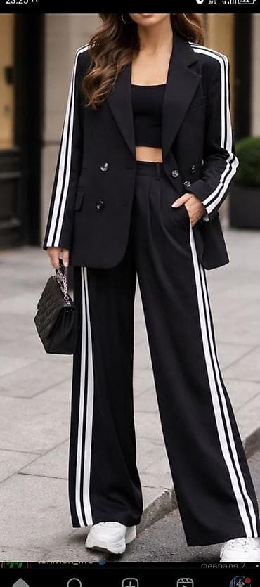 Спорттук костюмдар: - Белый свитшот унисекс с принтами. Свободный крой оверсайз, круглая — 10