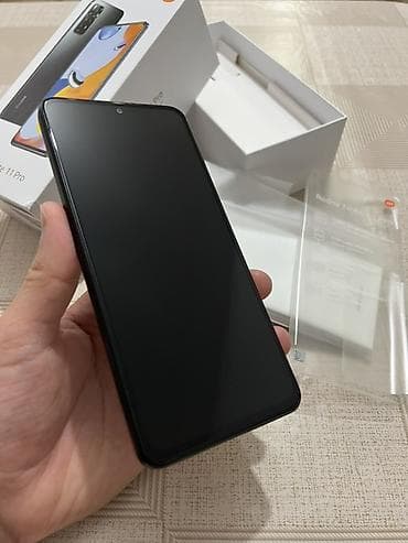 hk 9 pro: Redmi, Redmi Note 11 Pro, Новый, 128 ГБ, цвет - Черный, 2 SIM — 2