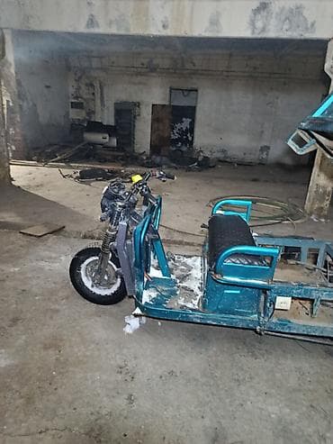 буу акумулятор: Электрический грузовой трицикл с самосвальным кузовом без — 3