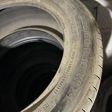 Шиналар жана дисктер: Летние шины 235/50 R18 101W XL Комплект среднее состояние за 5000 сом — 2