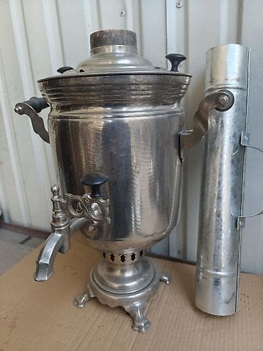 чайник металлический: Самовар, Б/у, Самовывоз — 3