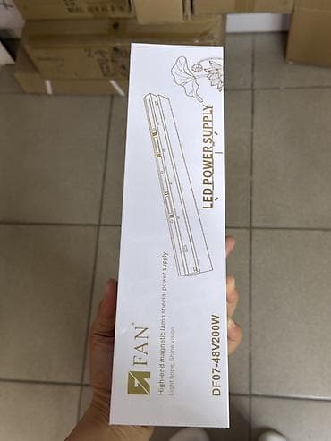 Блок питания для светодиодного магнитного шинопровода FAN DF07, 48V — 1