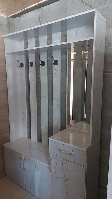 double a: Шкаф-прихожая, Новый, С зеркалом, ЛДСП — 3