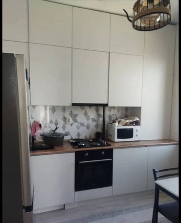 сдаю дом на длительный срок рядом просп жибек жолу бишкек: 2 комнаты, 48 м², Индивидуалка, 3 этаж, Дизайнерский ремонт — 3