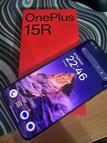 беспровод: OnePlus 15, 512 ГБ, цвет - Черный, eSIM — 1