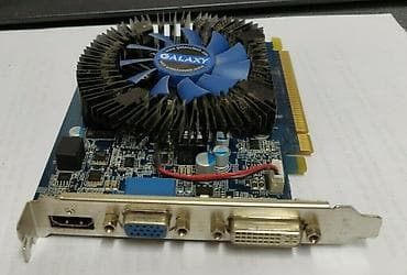 Видеокарта для ПК, Б/у, Galax, GeForce GT, До 2 ГБ