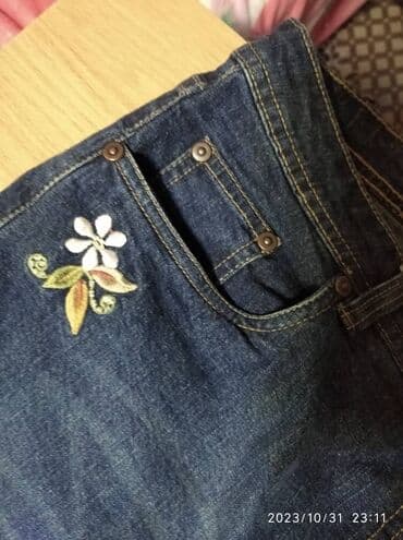 джинсы на девочку: Джинсы, Прямые, Esmara, Германия, 3XL — 5