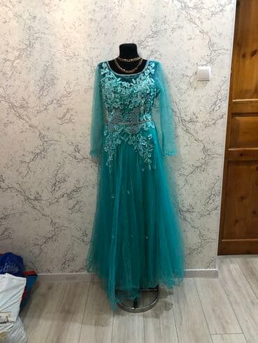 прокат карнавальных костюмов в бишкеке бишкек: Вечернее платье, Длинная модель, С рукавами, Стразы, XS, S, M — 18