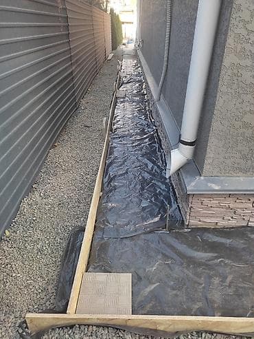 open the door and make: Отмостка вокруг дома под ключ Профессиональное устройство отмостки с — 3