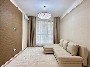 osh flat: 2 комнаты, 85 м², Южная Магистраль Элитка, 7 этаж, Евроремонт — 4