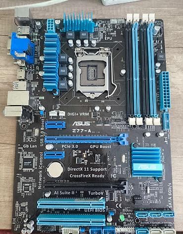 xeon 1240 v2: Материнская плата для ПК, Б/у, Asus, LGA1155, ATX — 2