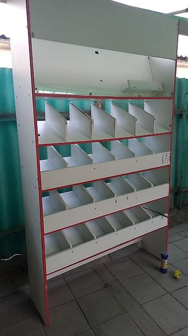 Стеллаж Для конфет, С ящиками, 220 см * 120 см * 40 см, 
Б/у