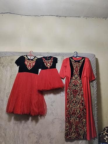 Сырткы кийимдер: Комплект, түсү - Кызыл — 2