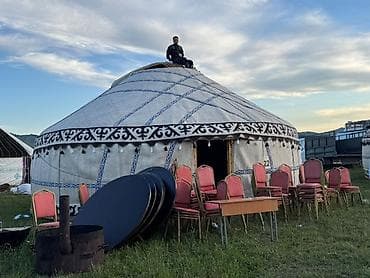 Юрты: Продажа юрты, Каркас Деревянный, Более 100 баш, Диаметр: Более 8 метров — 1